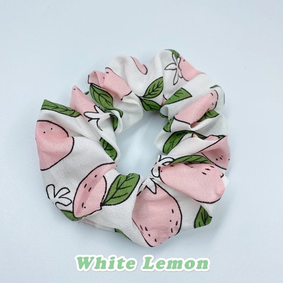 Set of 9 Scrunchies Fruit Scrunchies - Picture 8 of 10